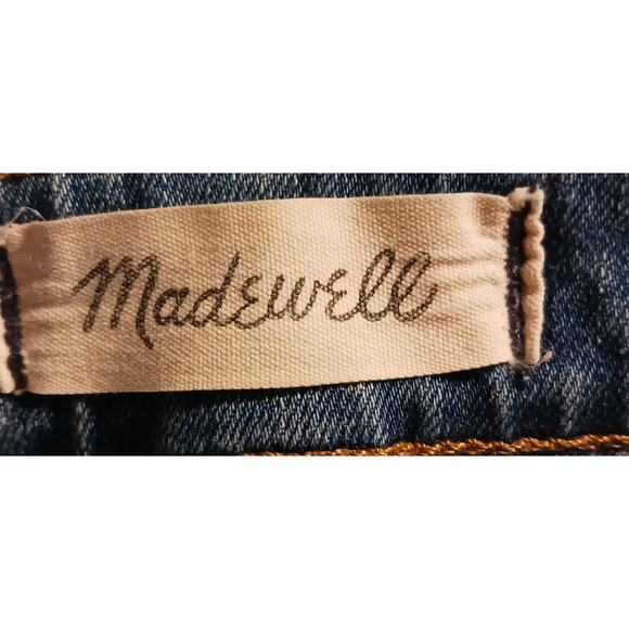 Madewell Women's Straight Leg High-Rise Curvy Stovepipe Size 25 25Wx26L - Picture 6 of 10